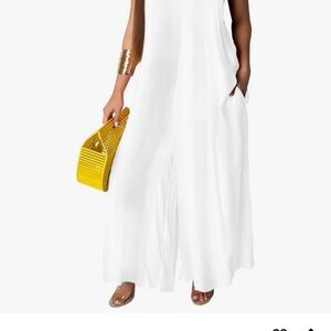 Elegant White Jumpsuit